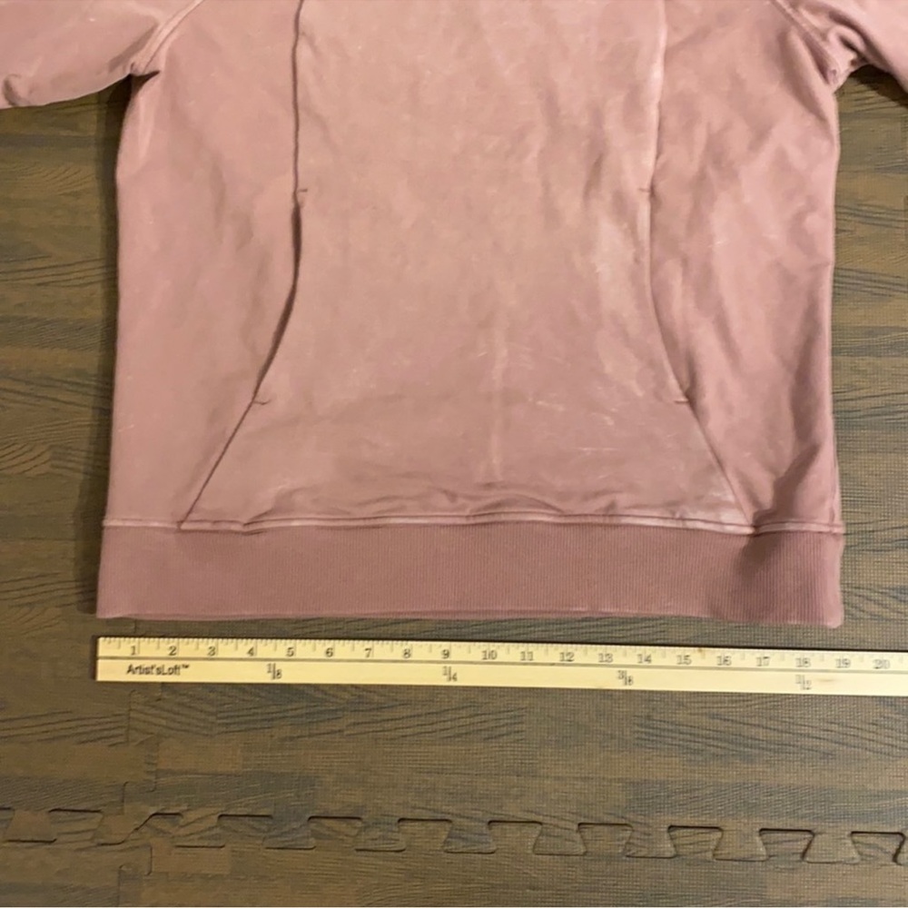 LIKE NEW | Lululemon | Snuggly Sweatshirt | Rustic Red/Pink | Size 6 - Picture 7 of 10